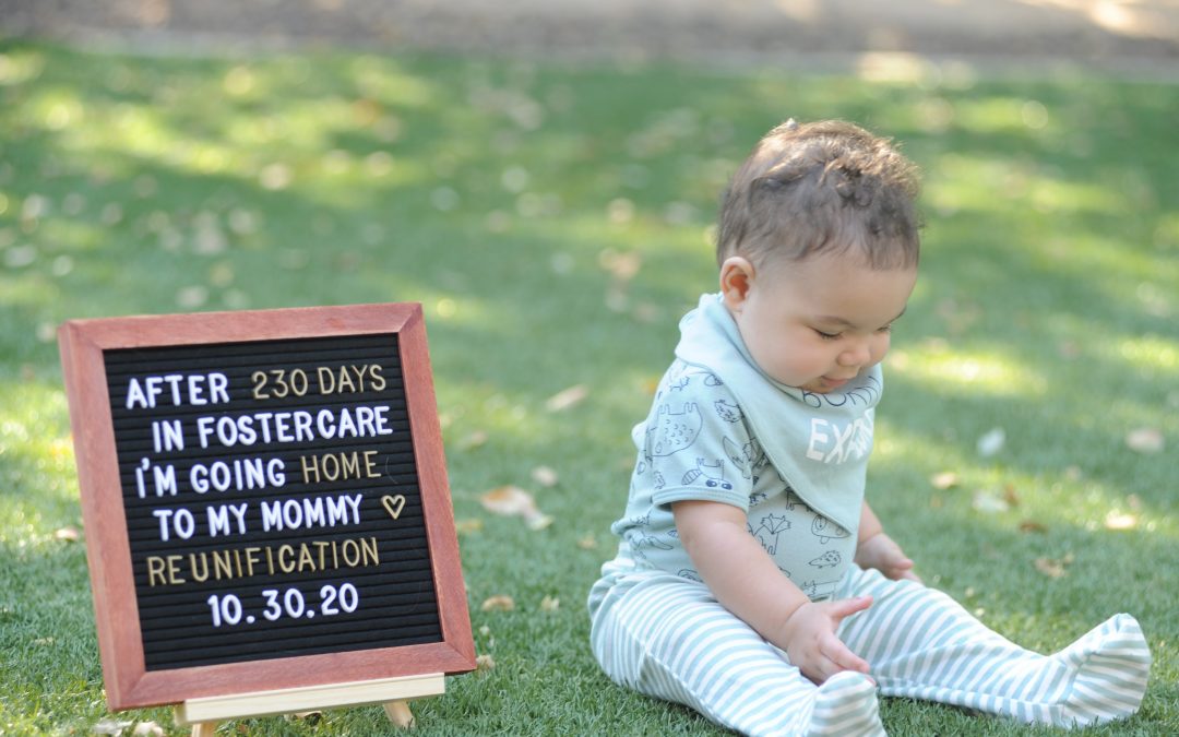 Foster mom celebrates successful reunification
