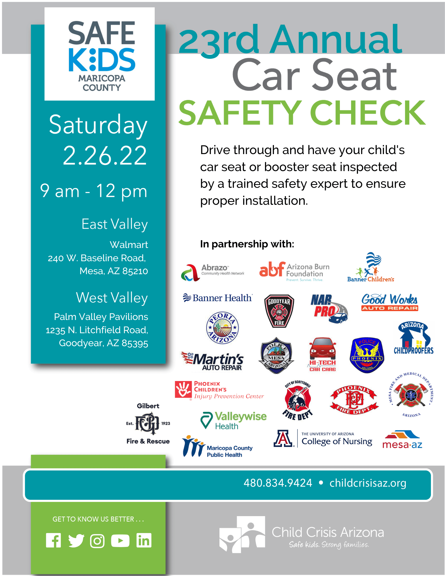 23rd Annual Car Seat Check